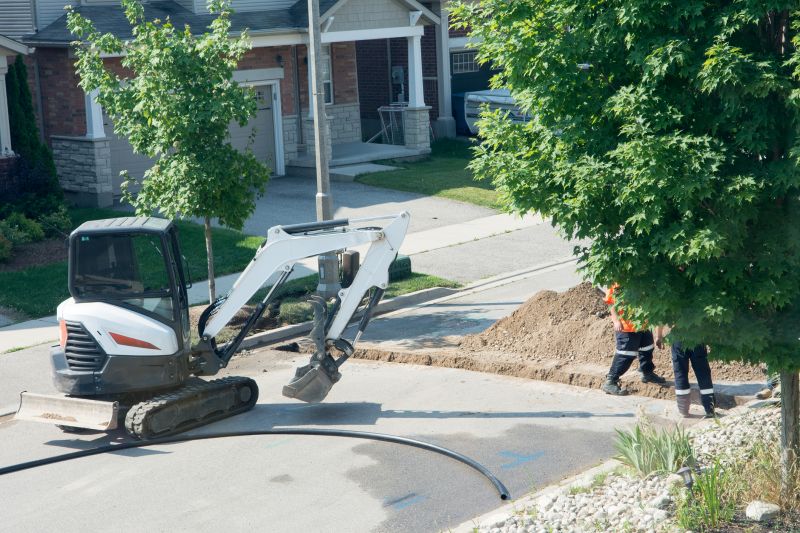 Electrical Line Excavation